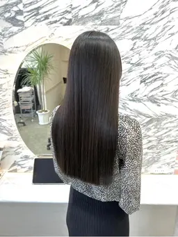 悩み解決✨気になる癖、広がりを抑える⭐️髪質改善縮毛矯正★美髪縮毛矯正+ケラチントリートメント