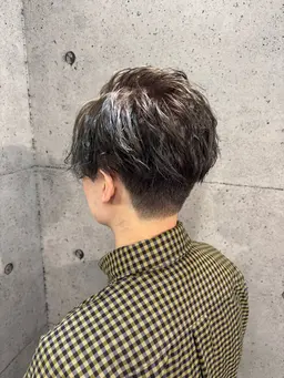 メンズカット🍬+カラー🌈+ヘッドスパ🚿