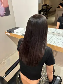 ダブルカラー(ブリーチなし)＋トリートメント🤍