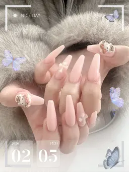 💚チップ長さだしワンカラー/ラメグラ/フラッシュネイル（オフ込み）