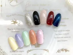 【オフなし】ジェルネイルワンカラーorラメグラ1800円