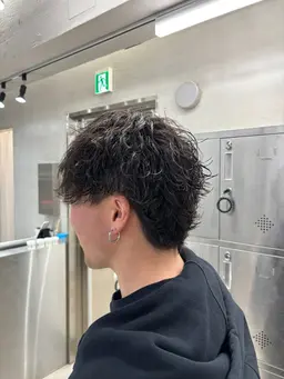 カット➕波巻きパーマ✳️補足説明を必ず読んでご予約お願いします🙇🏻