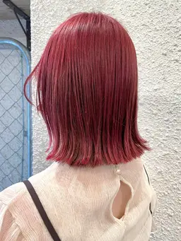 人気NO.1💜💛カット＋ダブルカラー＋トリートメント【ブリーチ込み】💜💛