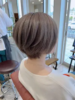 髪質改善ブリーチなしダブルカラー