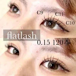 ✨3回目まで利用可能✨フラットラッシュ80本 他店付け足し不可 (12月16日〜1月11日まで➕500円)