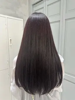 【人気NO.2🌸】カット➕ケアカラー➕質感再生最高級ケラチントリートメント➕外部補修トリートメント