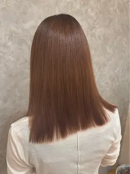ストレートパーマ＋トリートメント