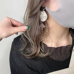 カット➕透明感カラー➕極細上品ハイライト🤍