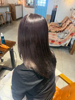 【 新規限定🍒 】 前髪カット＋透明感カラー＋1STEPトリートメント