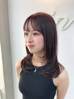 【🎀18日限定ゲリラクーポン🎀】カット+透明感カラー+クイックトリートメント