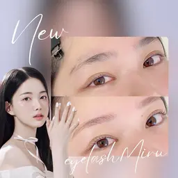 アイブロウWax＋まつげパーマ　12,100円