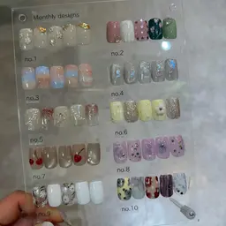 定額デザインコース🩵ハンド/オフ無料！（色替え不可）