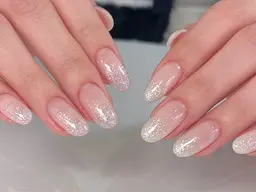 【研修ネイリスト】フラッシュワンカラー ro ラメグラデーション2580