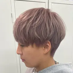 (期間限定価格)(メンズ限定) カット➕ケアブリーチWカラー➕2stepトリートメント