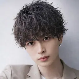 メンズカット＋ツイストスパイラルor波巻きパーマ