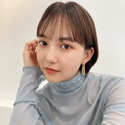 🧚レディースショートカットモデル様限定🧚ワンカラー➕カットモデル➕Aujua2stepトリートメント