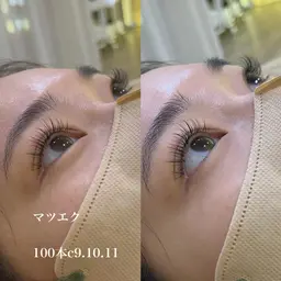 セーブルマツエク《​〜​140本》リペア可能！