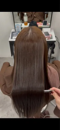 【❣️1日3名様限定❣️】   1カラー＋トリートメント＋超音波アイロン