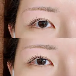 【豊富なデザイン♪】まつげパーマ上のみ(コーティング付き)×アイシャンプー