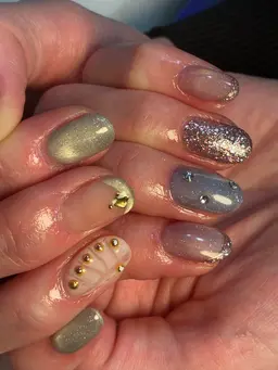 持ち込みデザイン次回ご予約で￥6,900~