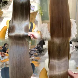 ❣️ミニモ特別価格❣️✨1日2名限定クーポン人生変えます✨🤍美髪縮毛矯正＋小顔に合わせカット＋透明感艶カラー🤍