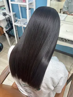 縮毛矯正(全体)+カット