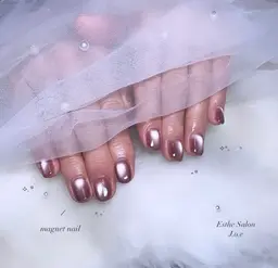 ꒰ ハンドネイル ꒱ マグネットネイル オフなし