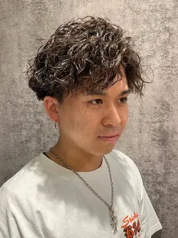営業中クーポン価格✂︎メンズパーマ✂︎