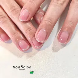 グラデーション1色塗り(整爪、ドライケア込)