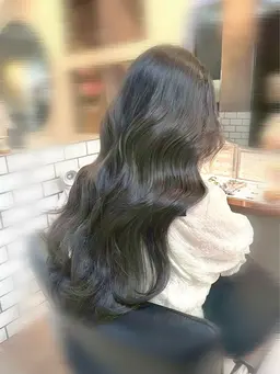 🫧韓国風🫧ブリーチなし💠ワンカラー+トリートメント ''透明感カラー''