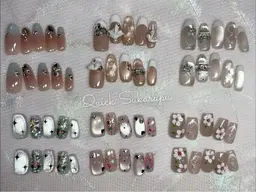 （オフあり)ミディアム 【時短施術】日本初Quick Sukarupu 特別価格定額コース¥4080