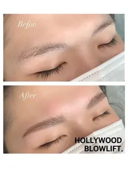 ハリウッドブロウリフト✨メンズにもオススメ✨
