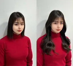 最上位の毛質エクステ 150本】羽エクステ （52cm）＋カット★¥75,000カラーOK、付け替えOK