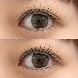 上下まつ毛パーマ＋ブラックティント