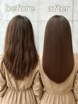 🍏【ご新規様限定価格】髪質改善ストレートor縮毛矯正➕Aujuaクイックトリートメント🍏