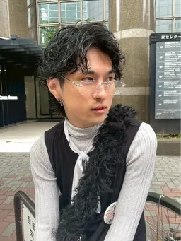 【平日限定18時から】メンズパーマ🌀😵‍💫