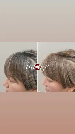 🫧白髪ぼかしハイライト🫧