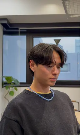 【4月限定🔥】メンズカット+パーマ+トリートメント6600円