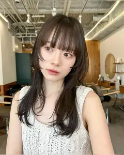 【🫧平日ミニモ限定価格🫧】🎀前髪カット🎀＋顔周りカット🎀ぱっつん/ふんわり/サイドバンク