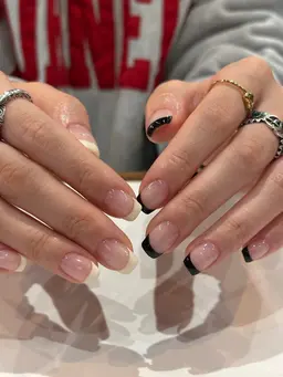 〖オフなし〗カラグラ/フレンチ　最大10色選択可♡ラメOK🙆‍♀️