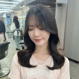 【人気No.2髪質改善特化クーポン💗韓国】トレンドカット+髪質改善オイルグロスカラー+ウル艶トリートメント🫧