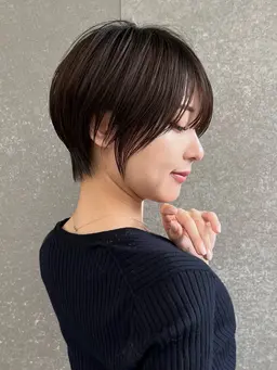 【白髪、気になる方】カット+リタッチカラー+1stepトリートメント　白髪染めカット