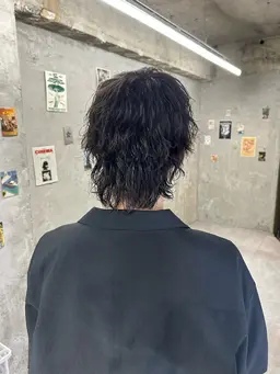 👕メンズカット/波巻きパーマ