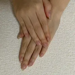 【ジェルネイル】クリア