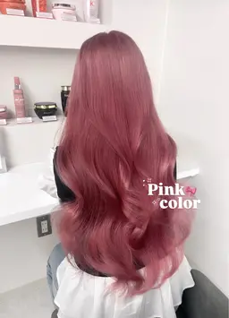 【⭐︎ロング料金なし⭐︎】⭐️平日の11時​〜​or16時​〜​限定⭐️💜ブリーチありダブルカラー（リタッチ可能）14、23❌