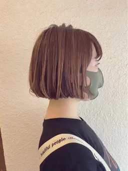 💗ミニモ学割💗似合わせカット＋ブリーチをしないダブルカラー🩵ダメージ軽減しながら透明感UPを！！