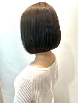 《カット》【ボブ🍀】まるッとおさまるボブ！&美髪水トリートメント＆超音波トリートメント❗️