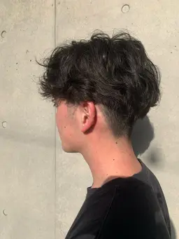 メンズ👨🏻カット+パーマ🪄