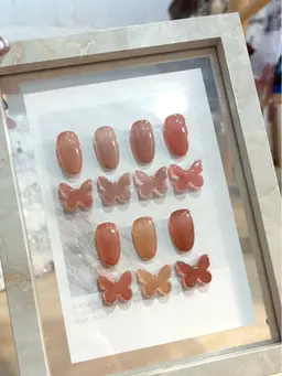 ジェルネイルお試し✨ナチュラルスキンカラー🤍