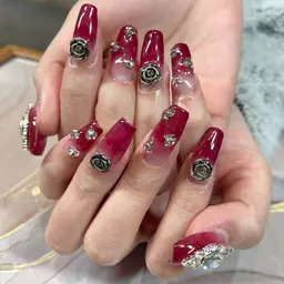 💗長さ出しデザインやり放題パーツつけ放題🎀オフなし